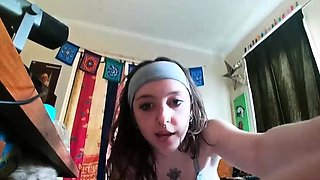 Brunette Solo Webcam Masturbation