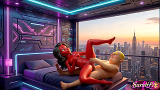 Romantic Couple in the Bedroom  A-I Hentai ASMR