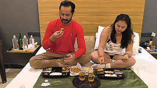 Step Daughter Fuck with Step Dad Sucking Big Dick Riding on Monster Cock