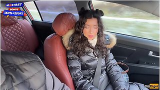 Katty West - Ex-girlfriend Asks Me To Fuck Her One Last Time Before Breaking Up In A Car In Public - Cumwalk