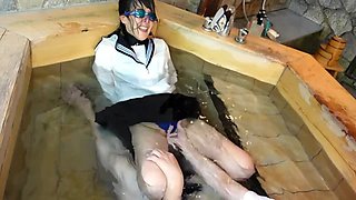 Dripping Uniform, Restrained In A Bathtub, Off-campus Lesson