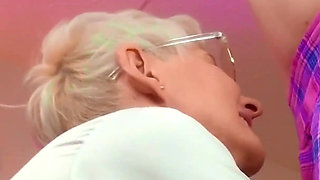 Amazing Handjob for Sissy and Hot Funny Cumming