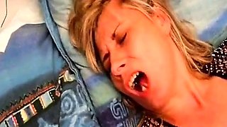 French Slut Lisa Squirts Hard on Brutal Fisting