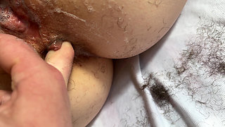 PUSSY SHAVING & ASS FUCKING