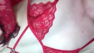I Am a Young Blonde German Babe in Lingerie and I Get Gangbang Anal by Monster Cocks