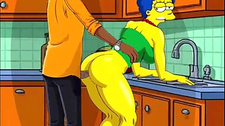 Married Housewife Rough Anal Fuck in Kitchen with Octopussy