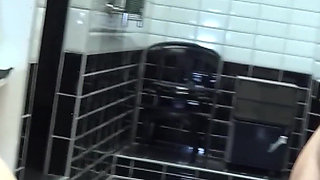 Sweet Babe and a Horny Slave Getting Fisted