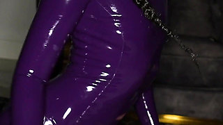Rickysroom the Plum Latex Anal Affair with Liz Jordan