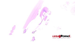 Karry Cherry assfucked by 3 guys & DP'ed SZ1223