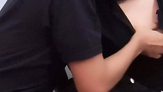 Asian Niqab Girl Doing Her Best to Suck Her Neighbor Dick - Minokiiko