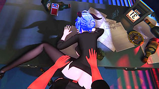 Genshin Impact - Ganyu Late Night Office Pleasure - 3D Hentai Animations