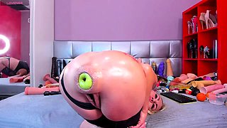 Blond Ass Fucked Hardcore On Couch