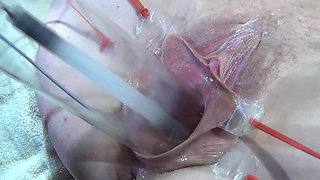 10 Far Spread Pussy Close up Fucking with Lamp 1000 Watt