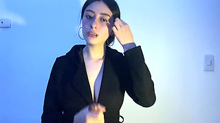 My Boss Asks Me to Do My Job Better, I Let Myself Get Fucked Ends up with His Cum on My Face