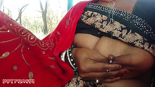 Indian Village Beautiful Hot Bhabhi Boobs Show Outdoor Clear Hindi Audio, Indian Village Bhabhi Fuck in Outdoor Forest Sex