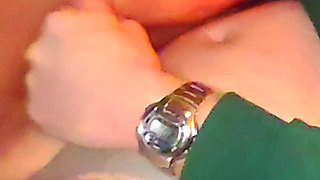 Facefuck with cum in mouth