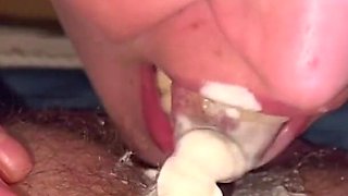 Morning Rimming POV with Cream in Latex (custom Video)