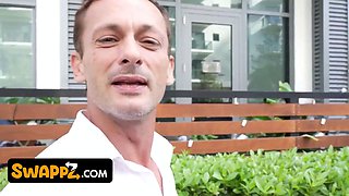 Cassie Del Isla and Armani Black exchange spouses in a steamy foursome sesh