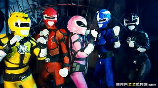 Power Bangers: A Xxx Parody Part 5 With Xander Corvus, Abigail Mac, Kimmy Granger, Katrina Jade, Lucas Frost - Brazzers