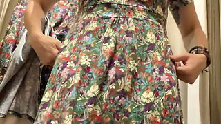 Getting Naked to Try on New Dresses in Public!