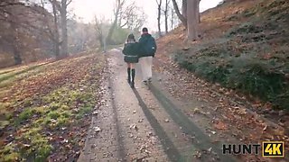 POV Cuckold: Kawaii Japanese Girlfriend with Big Tits Sucks Stranger's Dick in Public