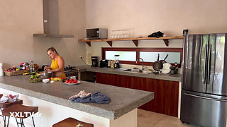 Kitchen Sex in Front of a Friend