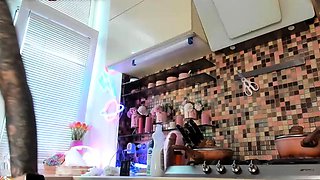 Big boobs webcam slut toys her asshole