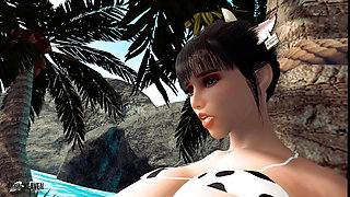 Eve Riding in different OUTFITS - 3d Animation by VirtualHeaven