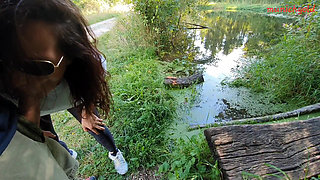Munichgold's Outdoor Habdjob, Blowjob in the Forest... Have Fun