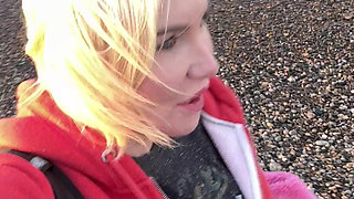 I Walked 25 Miles to Get This Nude Beach Fingering Video!!