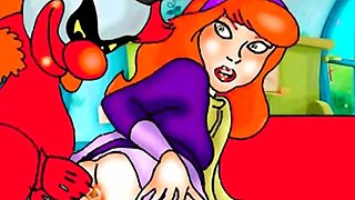 Scooby Doo Daphne and Velma orgy