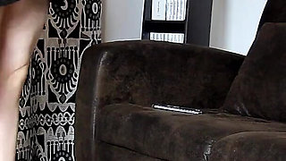(004) Shoeplay with Hot High Heel Pink Mules and Spreading My Toes