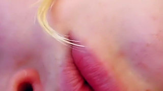 Navy Bed, Big Round Ass - Curly Blonde Tongues Her Blonde Girlfriend From Behind
