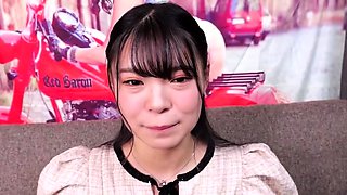 Amateur Asian College Teen Gives Blowjob