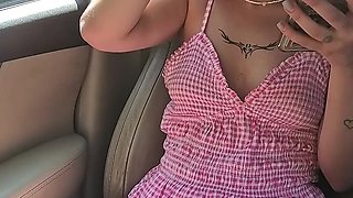 The Last Squirt and Golden Shower in My Car 4K