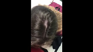 Pompino Interrazziale all'Intervallo con una Asiatica Amator