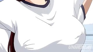 Hot Asian Schoolgirls Fuck in Hentai Gangbang - Subtitled Sex