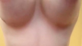 Great Big Boobs On Masturbating Redhead