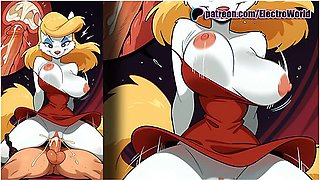 Car Toon In Minerva Mink Seduces With Every Wink