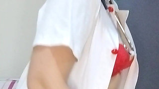 Need Some Care? the Nurse Will Take Great Care of You! Come with Me, Sweetheart!