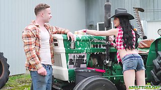 Femboy Sydney bends over various times