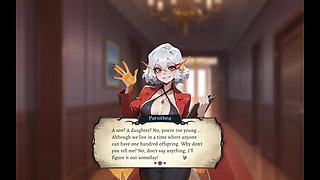 Hotel Tales Magic HENTAI Game Ep.2 SIREN BLOWJOB under the table end with a FACIAL HAPPY ENDING !