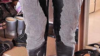 Nikky Peed Right in Her Jeans Without Making It to the Toilet