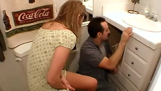 Plumber Lays Pipe Inside Brooke