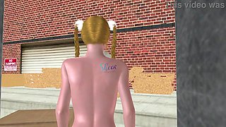 Highly Super-sexy 18yo Nymph Jerks on Fucktoy Man rod Machine 3 DIMENSIONAL Animation Anime porn