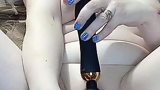 A Lonely Housewife's Pussy Is Still Unsatisfied