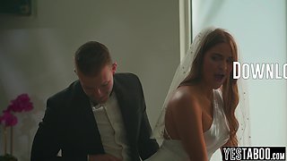 Huge tits Spic bride humped in public