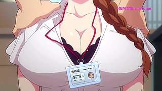 Hot Library Sex! Busty Teacher Between the Shelves