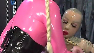 Busty lesbian latex sluts fuck ( part 2 )