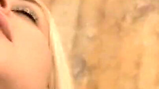 Pierced Tits Exposed and Hairy Pussy Fingered Deep